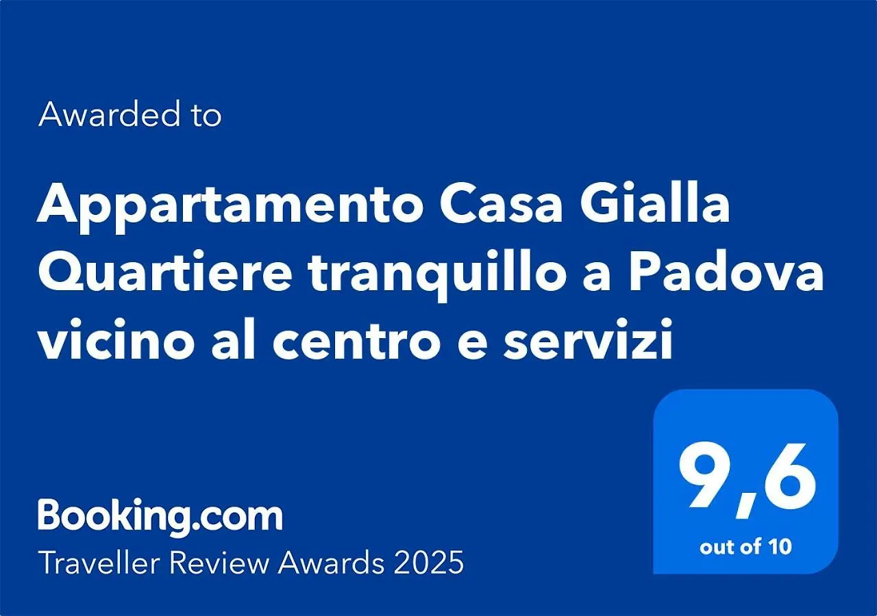 Appartamento Casa Gialla Quartiere Tranquillo A Padova Vicino Al Centro E Servizi 0*,